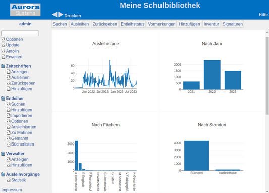 Bibliotheksprogramm Kallimachos Online Jahresmiete